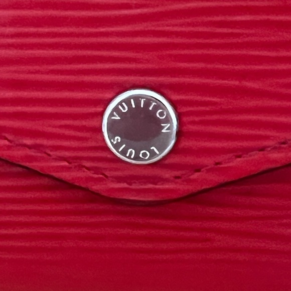 ❤️ Louis Vuitton Sarah NM Wallet Epi Leather Red - Picture 4 of 16